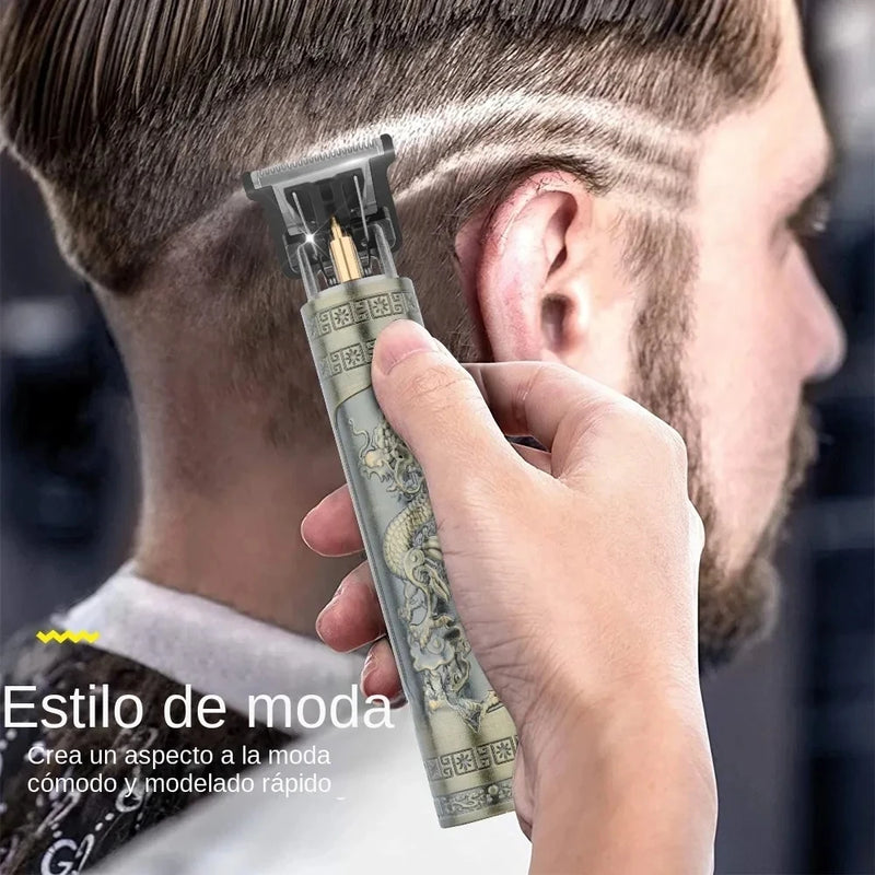 Maquininha Profissional sem fio cabelo aparador para homens, máquina de corte do cabelo, barbeiro Clipper, USB, novo, 2024